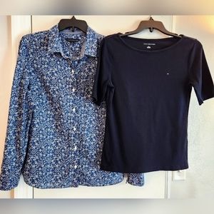 2 Tommy Hilfiger shirts